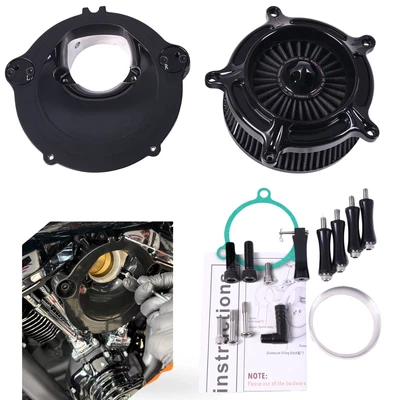 Air Cleaner Intake Filter For Harley 2024+ CVO Street Glide/Road Glide FLHX FLTR Foto 1 de 4