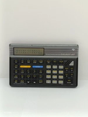 Texas Instrument Galaxy 67 Advanced Scientific - calculatrice Vintage collection - Photo 1/4