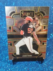 2024 Panini Select Baseball #90 James Wood Concourse Nationals Rookie RC - Bild 1 von 2