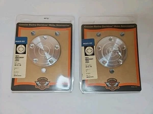 2 Harley Davidson Timer Covers Twin Cam USA Preowned - Picture 1 of 7