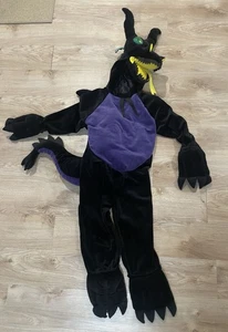 Disney Store Malificent Dragon Halloween Disfraz Niños 4/6T Negro Púrpura De Colección - Imagen 1 de 12
