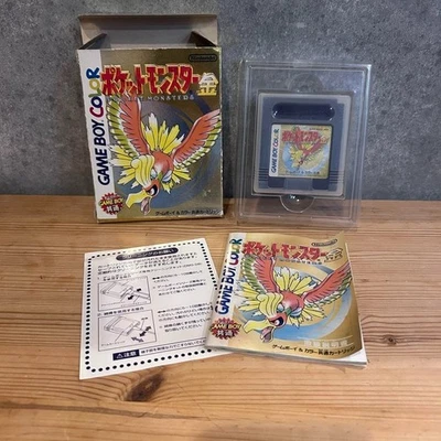 Nintendo GameBoy COLOR Pokémon Gold with Box, Manual, Vintage, Used, Working - Image 1 of 4