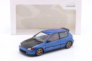 HONDA CIVIC (EG6) 1991 Cobalt Blue - 1/18 - SOLIDO - Picture 1 of 8