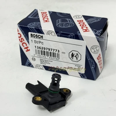 Bosch MAP Sensor 13629797773 For BMW 335i Z4 X6 135i 335i xDrive 750i 750Li Foto 1 de 4