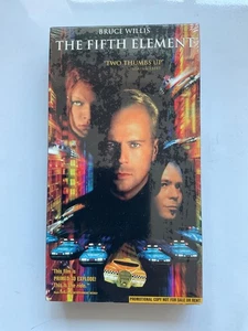The Fifth Element - Bruce Willis Vhs Screener Promo New Sealed - Picture 1 of 6