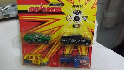 Paquete de 4 camionetas Chevrolet Majorette NovaCar Series y Nissan Pathfinder Sport Foto 1 de 4