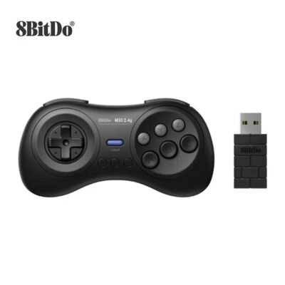 8Bitdo M30 2.4G Wireless Gamepad for Sega Genesis Mini and Mega Drive Mini - Image 1 of 4