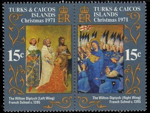 TURCAS y CAICOS 244a - Navidad "Adoración de la Virgen y el Niño" (pa95245) - Imagen 1 de 1