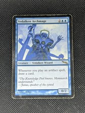 1x MTG Mirrodin ** Vedalken Archmage ** English (HP)