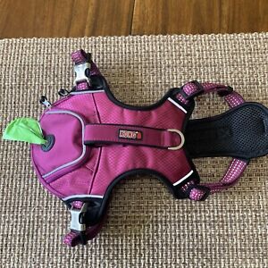KONG WASTE BAG DOG HARNESS  COMFORT + REFLECTIVE Pink Dog Harness
