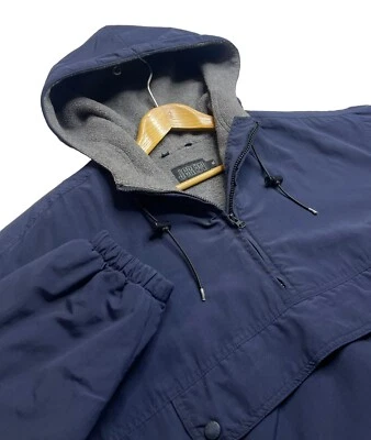 J.Crew мужской с капюшоном пуловер 3 сезон куртка четверть молнии W кенгуру карман XL - Изображение 1 из 4