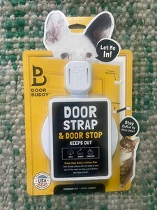 Door Buddy Door Strap for Dog Proofing Cats Litter Box Without a Cat Door - Picture 1 of 2