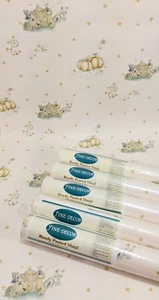 Lot of 5+ FINE DECOR Rolls WALLPAPER Girls Nursery Cinderella Pumpkin Carriage - Picture 1 of 10