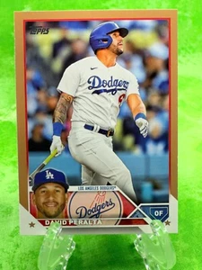 David Peralta /2023 Gold - 2023 Topps Update Series #US231 Los Angles Dodgers - Picture 1 of 11