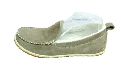 Zapatillas de mocasín de montaña forradas de lana de gamuza cemento oscuro LL Bean para mujer talla 8 M Foto 1 de 4