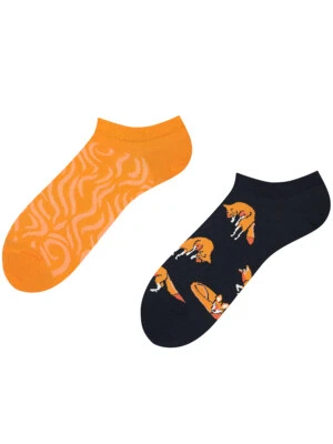 Lustige Socken TODO Colours Sneakersocken mit einem magischen Fuchsmuster - Bild 1 von 4