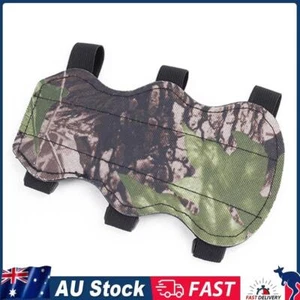 Camouflage Archery Armguard PU Leather Archery Arm Guard Bow Arrow Accessories - Picture 1 of 12