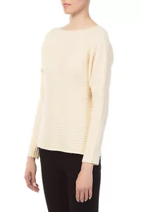 W267 NWT VINCE WOOL CASHMERE RIBBED TIE BACK WOMEN SWEATER SIZE XS $325 - Picture 1 of 5