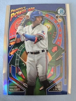 2024 Bowman - Prospect Power-Up #PP-20 Sebastian Walcott (RC) - Image 1 of 2