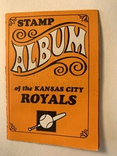1969 Baseball Stamp Mini Album KANSAS CITY ROYALS 9/10 Stamps ⚾️⚾️ HOYT WILHELM