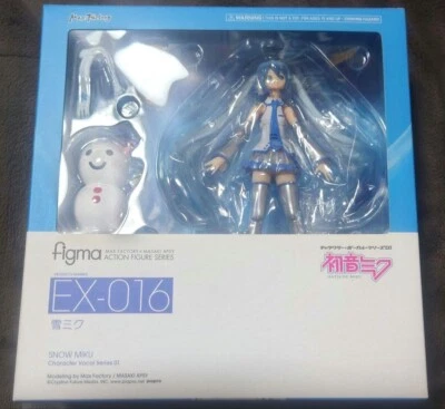 Figura de acción Figma Snow Miku EX-016 WF2014 Winter Yukimiku Max Factory sin usar Foto 1 de 3