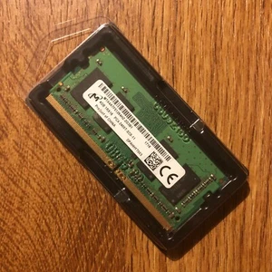 Micron 4GB 1Rx16 PC4-19200 DDR4-2400 CL17 260 Pin SODIMM Memory - Picture 1 of 3