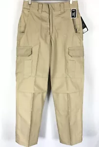 Elbeco Herren Hose Gr. 30R Khaki ADU Ripstop Uniform Cargo verdeckte Reißverschlusstasche - Bild 1 von 11