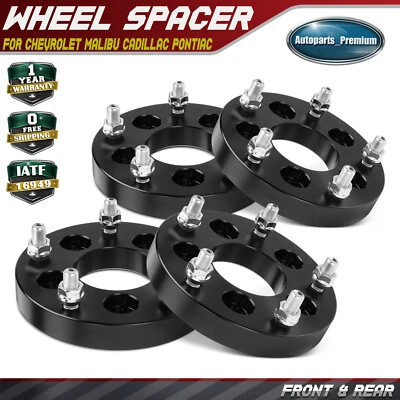 4 adaptadores de rueda de 5x110 mm a 5x127 mm 12x1,5" 65,1 mm 1" para Chevrolet Malibu Foto 1 de 4