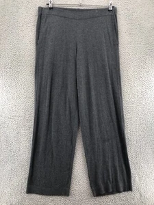 J Jill Pants Womens Large Gray Pure Jill Pull On Pocket Stretch Tapered Sweater - Picture 1 of 13