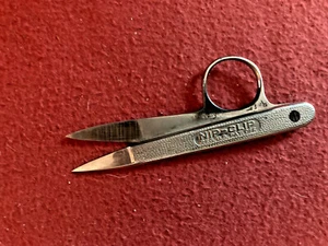 Alte Klinge Neu in Verpackung Clip Tasche gefaltet Taschenschere schön & eng - Bild 1 von 6