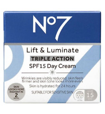 No7 Lift & Luminate Triple Action SPF 15 Day Cream - 50ml