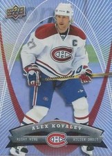 #28 Alex Kovalev - Montreal Canadiens - 2008-09 McDonald's Upper Deck Hockey