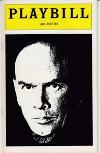 Broadway Playbill Der König und ich - Uris Theater mit Yul Brynner - April 1978 - Bild 1 von 2