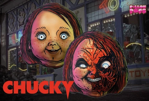 Plush Throw Cushion Decor Child’s Play Chucky Pillow Good Guys Horror Cover
