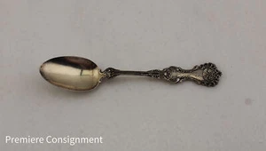 Antique Whiting Five O'Clock Teaspoon Sterling Silver 14+ gs Mono "G" Use/Scrap - Picture 1 of 9