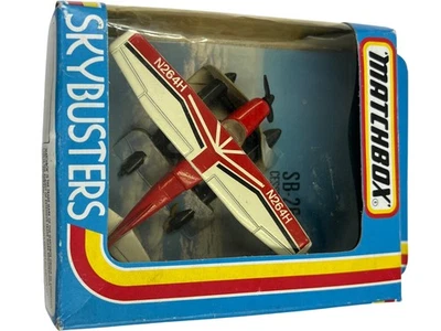 Avión Flotador Matchbox Skybusters SB-26 Cessna 210 Modelo Nuevo T2750 D192 Foto 1 de 4