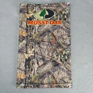 Mossy Oak Neck Gaiter Break-Up Country Camo One Size Snood Tube Scarf USA Made - Picture 1 of 13