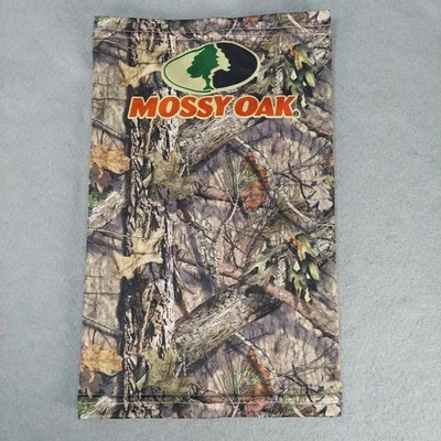 Mossy Oak Neck Gaiter Break-Up Country Camo One Size Snood Tube Scarf USA Made - Image 1 of 4