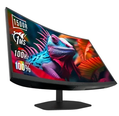 Brand New-Sceptre 27" 1080p LED Curved Gaming Monitor, Black, C275W-FW100T - Image 1 of 3