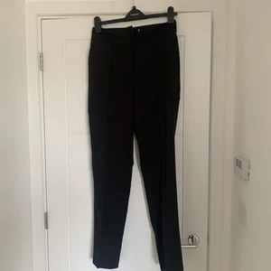 Top shop Ladies Brand New Black Tall Size 10 Straight Leg Smart Trousers - Picture 1 of 5