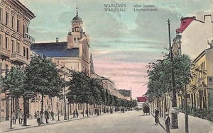 POLSKA Poland - WARSZAWA - Ulica Leszno - Picture 1 of 2