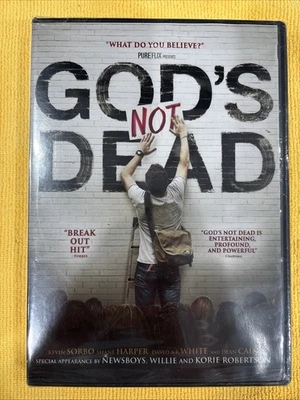 God's Not Dead (DVD, 2014) New *Buy 4 Get 10 Free* - Image 1 of 2