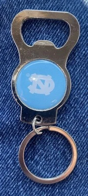 North Carolina Tar Heels NCAA  Metal Keychain bottle opener  - Image 1 of 2