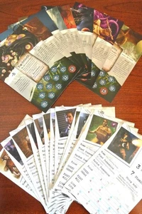 ARKHAM HORROR Replacement Pieces Sheet Card - INVESTIGATOR Ancient One PLAYER - Picture 1 of 25