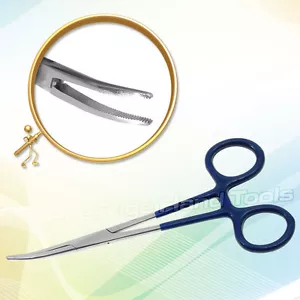 Hemostat Forceps Fishing Model craft doll making tools Straight or curved - Picture 1 of 2