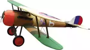 Balsa USA 1/6 Scale Nieuport 28c-1 Remote Control Balsa Wood Airplane Kit #425 - Picture 1 of 2