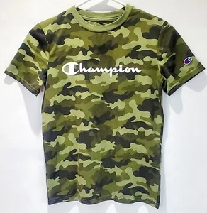 Authentic Champion Athletic Wear Camouflage Knit T-Shirt US Youth Size L NWOT - Picture 1 of 5