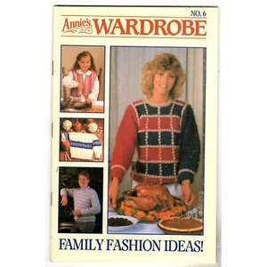 Nov/Dec 1985 No 6 Annie's Wardrobe Crochet Knitting Sewing Magazine - Picture 1 of 3