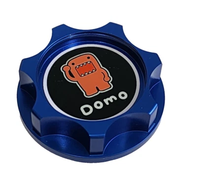 TAPA ACEITE MOTOR AZUL MOBIL 1 PARA HONDA ACURA CIVIC CR-V CUPÉ BILLET NUEVO JDM Foto 1 de 4