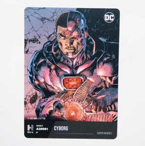 2022 Dc Capitolo 1: Carta comune Cyborg Super Heroes quasi nuova + - Foto 1 di 1